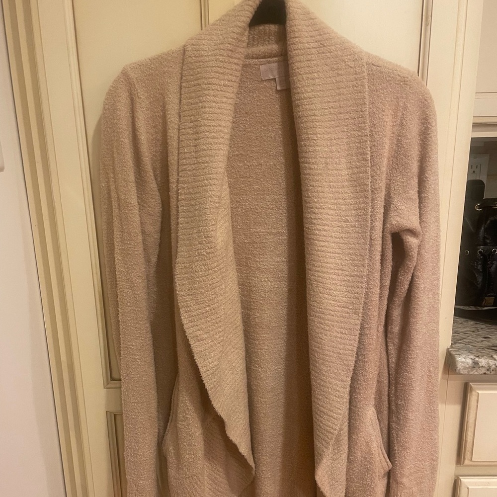 Barefoot Dreams camel colored CozyChic Lite® Circle Cardi - new and never worn!
